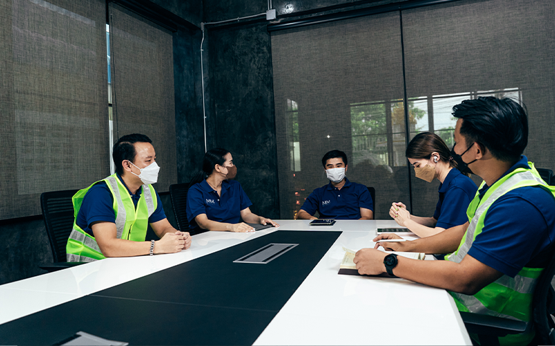 M.M. STEEL ประมูลงานตามโรงงาน